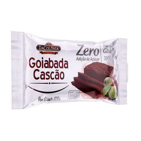 Goiabada zero tablete dacolonia 200g