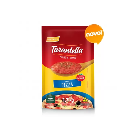 MOLHO DE TOMATE TARANTELLA PIZZA 1,7KG