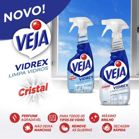 Limpa Vidros Spray Veja 500ml 360-3