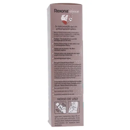 Desodorante aerosol rexona clinical refresh 91g 360-26