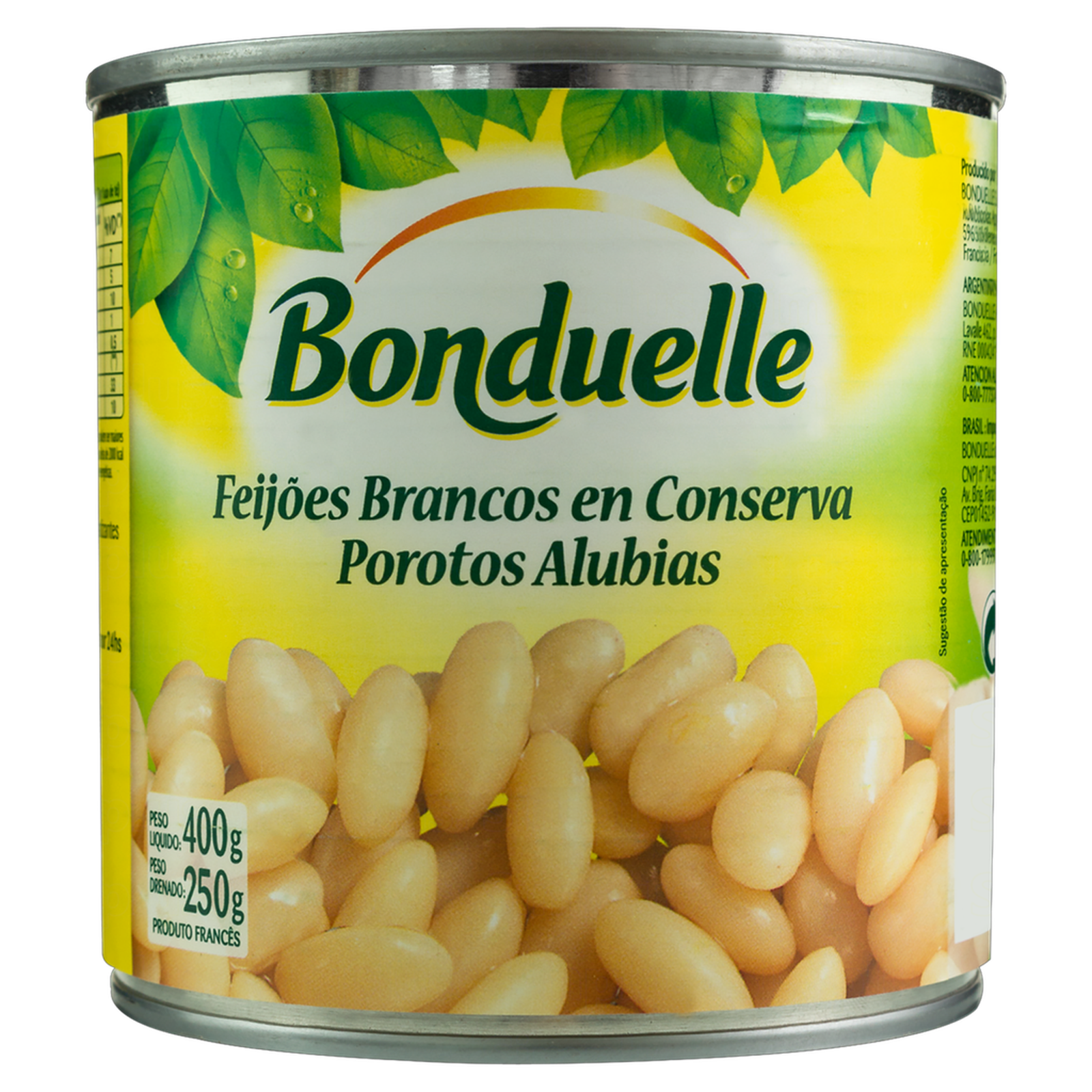 Feijão Branco em Conserva Bonduelle Lata 400g