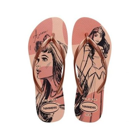 SANDALIA HAVAIANAS SLIM PRINCESS ROSA BALLET N°33-34
