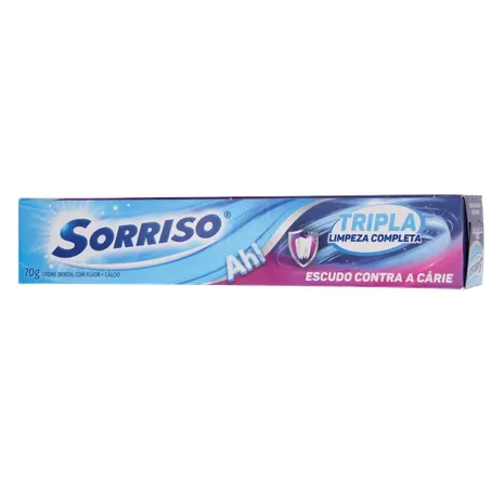 CREME DENTAL SORRISO TRIPLA LIMPEZA COMPLETA 70G 360-2
