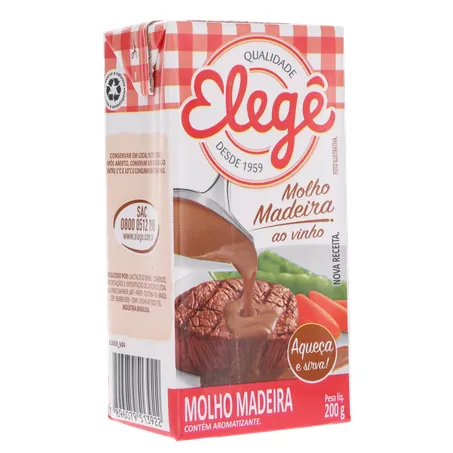 Molho Madeira ao Vinho Elegê Caixa 200gr 360-33
