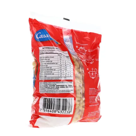 Massa casaredo semola caracol. 500g 360-14
