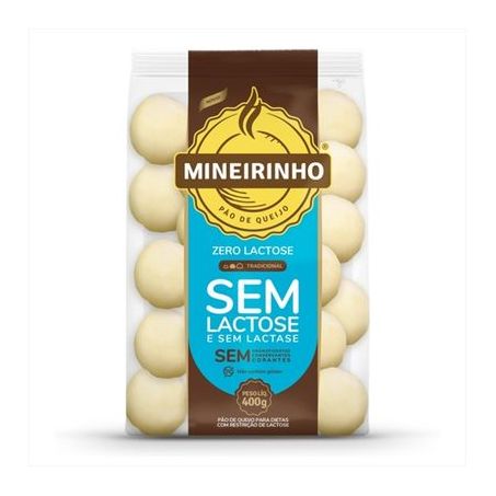 PAO DE QUEIJO MIN Z/LACT 400G