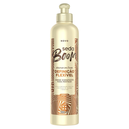 Creme para Pentear Seda 350ml - Boom - Definição Flexível