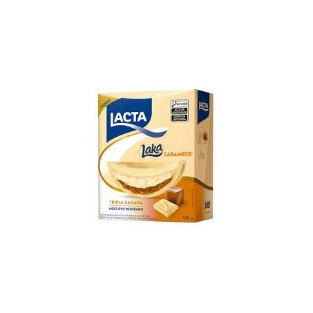 Ovo chocolate lacta 180g triplo caramelo