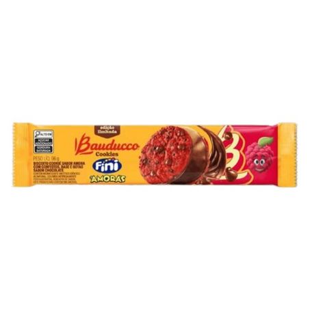 Cookies bauducco fini amora 96g