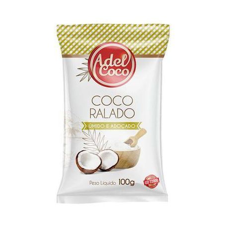 COCO RALADO ADELCOCO 100G ADOCADO