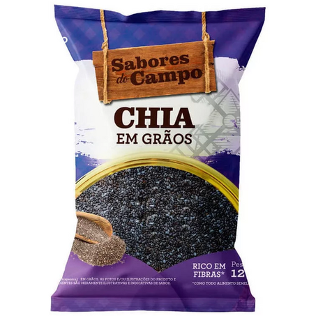 Chia graos sabores do campo 120g