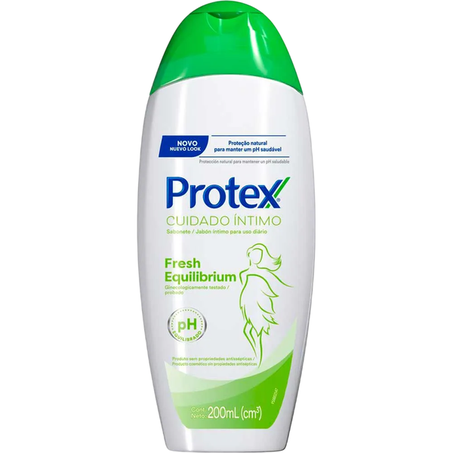 Sabonete Íntimo Protex Fresh Equilibrium  Frasco 200ml