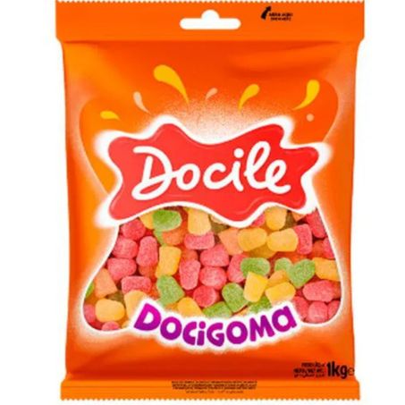 Bala goma docile 1kg sino sortido
