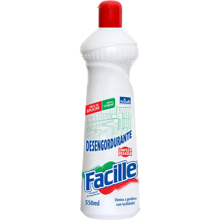 Limpador Facille 550ml - Desengordurante