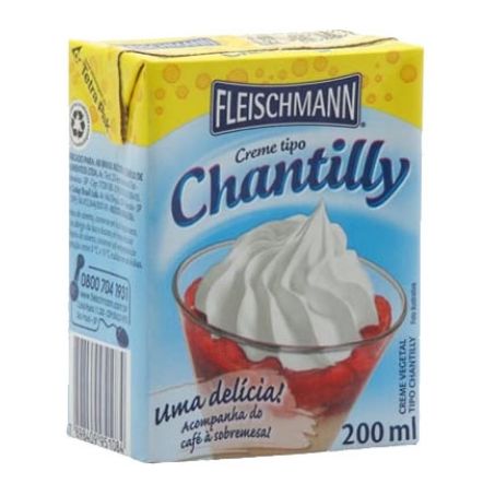 Chantilly em creme fleischmann 200ml