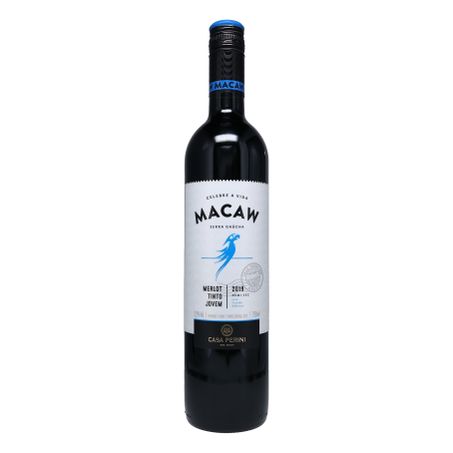 Vinho Fino Tinto Demi-Sec Casa Perini Macaw  Garrafa 750ml