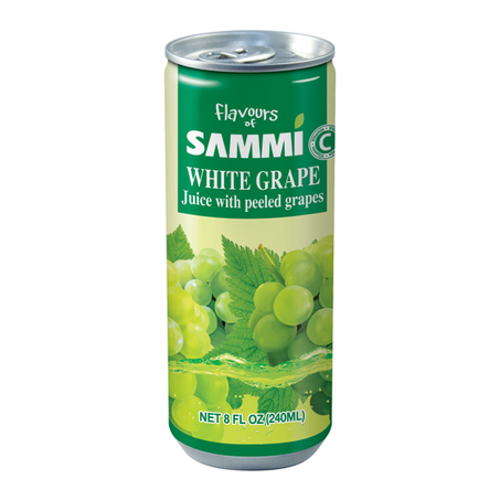 SUCO SAMMI 240ML UVA VERDE 