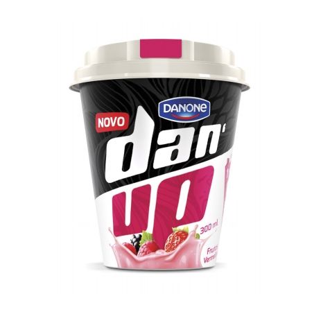 Leite ferm dan up 300g frutas vermelhas