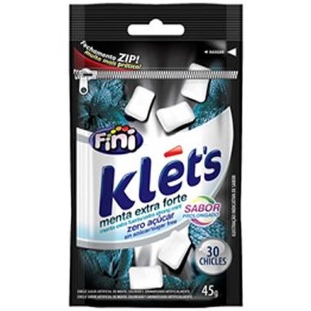 Goma mascar klets 45g extra forte