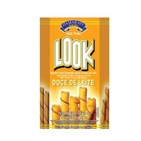 CHOC WAFER LOOK DOCE DE LEITE 55G