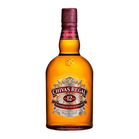 WHISKY CHIVAS REGAL BLENDED SCOTCH 12 ANOS VD.1LT