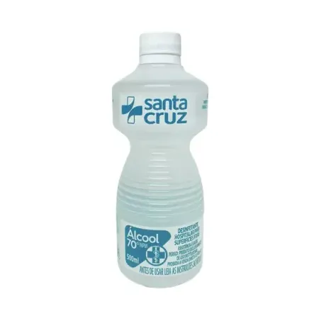 Alcool santa cruz 70º 500ml