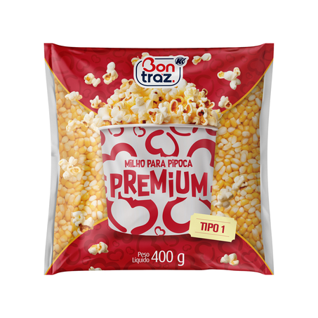 Milho Pipoca Bontraz Premium 400G