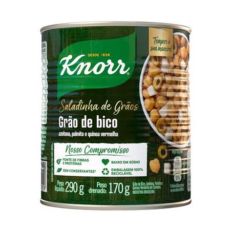 CONSERVA KNORR 170GR MIX GRAO DE BICO