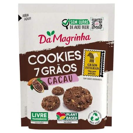 Cookies magrinha cacau 7 graos 100g