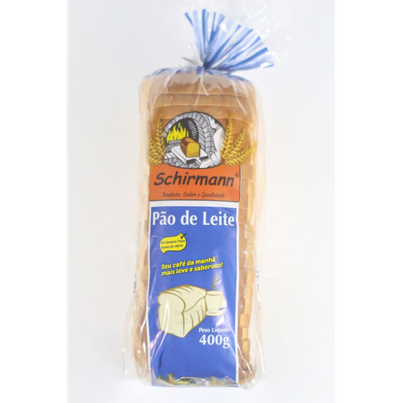 Pão Schirmann Leite 400G