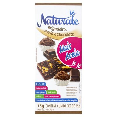 Cereal barra ligh naturalle bri/choc 25g