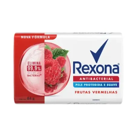 Sabonete rexona frutas vermelhas 84g