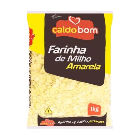 Far De Milho Caldo Bom 1kg Amarela
