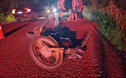 Motociclista morre após colidir contra cavalo em São José do Cedro