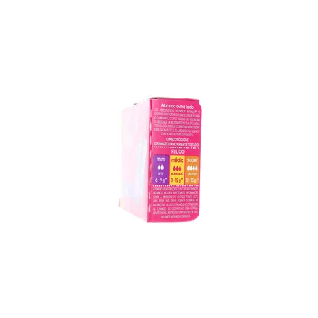 Absorvente Interno Intimus Mini Leve 16 Pague 15 Unidades 360-8