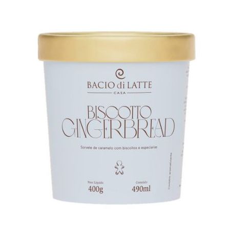 GELATO BACIO DI LAT BIS GINGER 490M