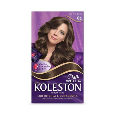 Tintura koleston 6.1 louro cinz escuro