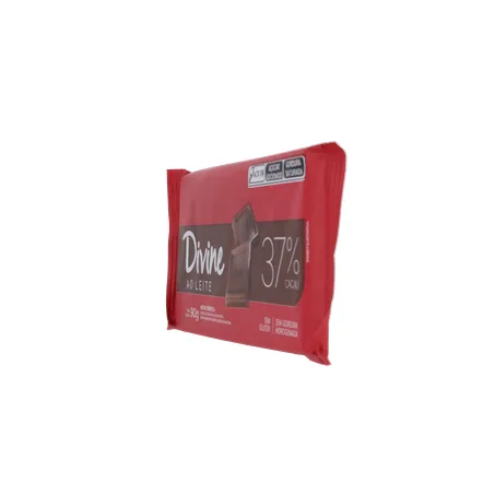 CHOCOLATE BARRA DIVINE S/GLÚTEN AO LEITE 70G 360-7