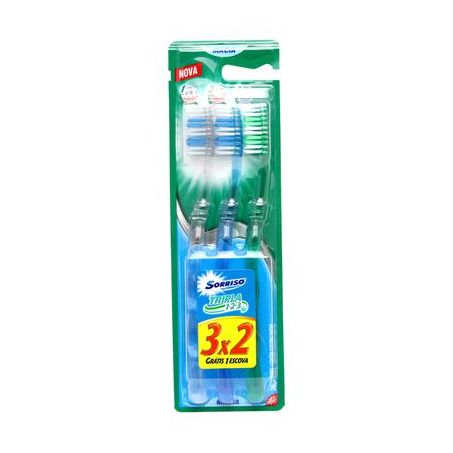 Escova dental sorriso tripla macia l3p2
