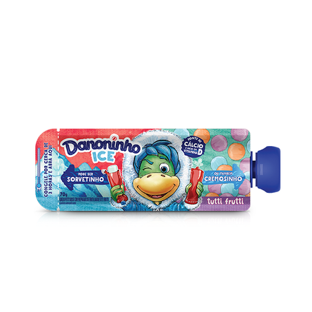 Iogurte ice tutti frutti danone 70g