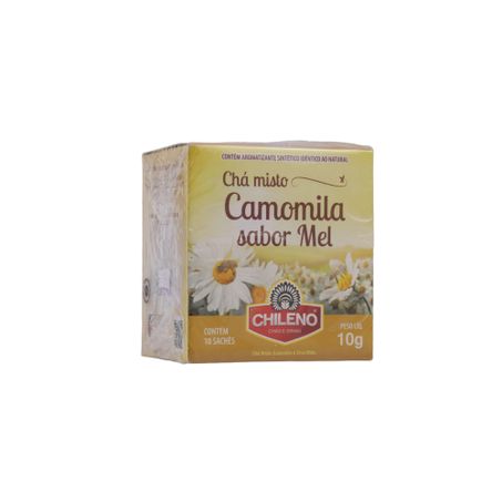 Chá Misto Chileno Camomila e Erva Mate Caixa com 10un - 10gr 360-26
