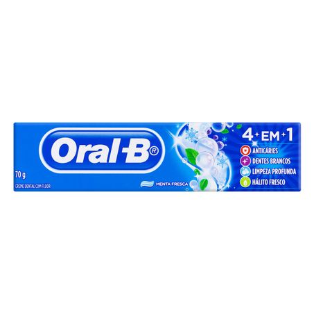 CREME DENTAL 4 EM 1 MENTA FRESCA ORAL-B