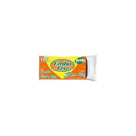 SACO LIXO EMBALIXO 100L C 25UN