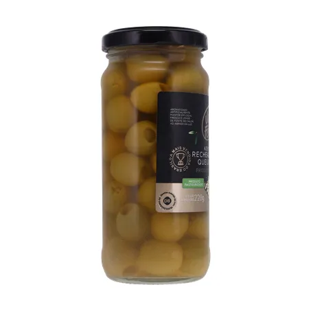 AZEITONA VERDE VALE FERTIL RECHEADO COM QUEIJO VIDRO 130G 360-28