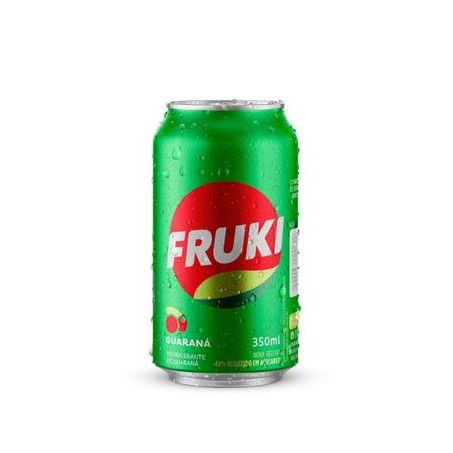 Refri Fruki Guaraná Lata 350ml 