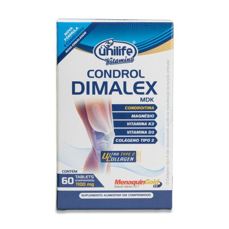 CONDROL DIMALEX 1100MG 60 TABLETS UNILIFE