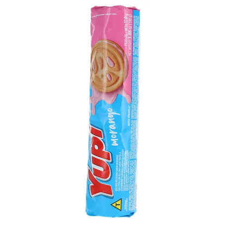 Biscoito recheado yupi morango 130g 360-4