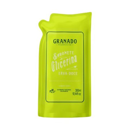 Sabonete Líquido Refil Granado Erva Doce 300ML