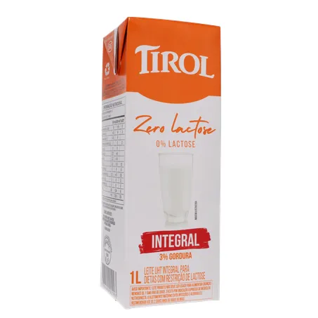 LEITE LONGA VIDA TIROL ZERO LACTOSE INTEGRAL 1L 360-34