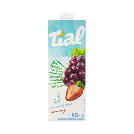 SUCO NECTAR TIAL TP 1L UVA COM MORANGO